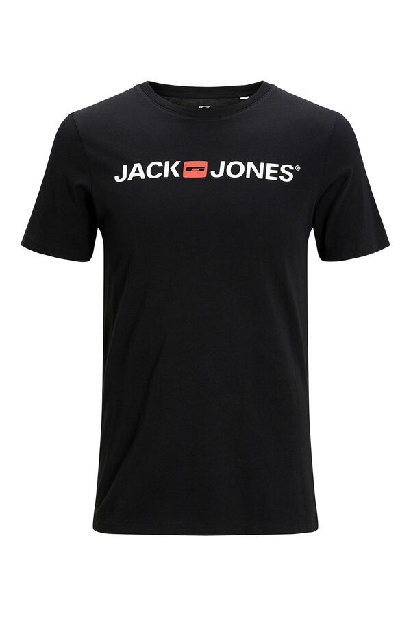 Jack & Jones Short-sleeved logo T-shirt black