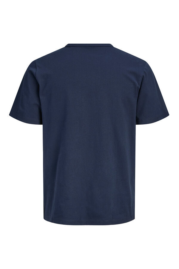 Jack & Jones PLUS Camiseta b&aacute;sica azul