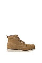 Jack & Jones Botines piel punta redonda marr&oacute;n