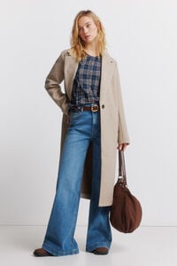 Springfield Sobretudo comprido bolsos diagonais