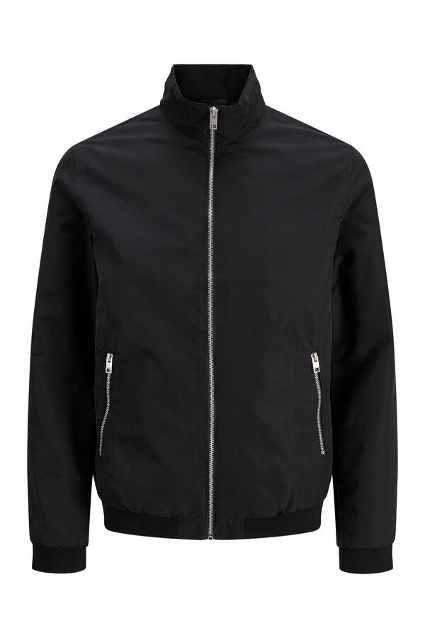 Jack & Jones Blus&atilde;o bomber preto