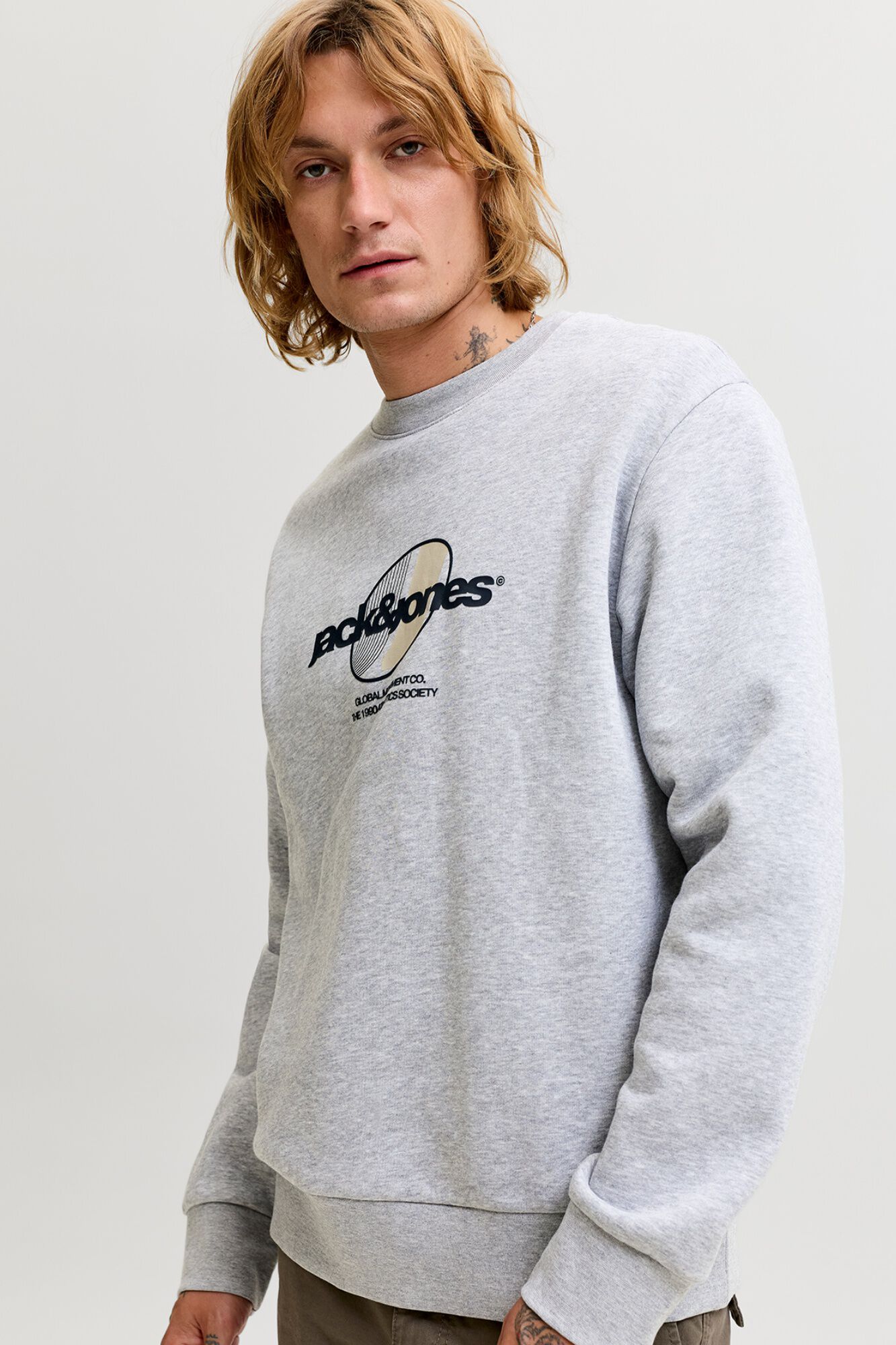Jack & Jones Sweatshirt relaxed estampada