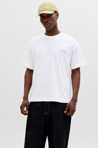 Jack & Jones T-shirt loose em algod&atilde;o