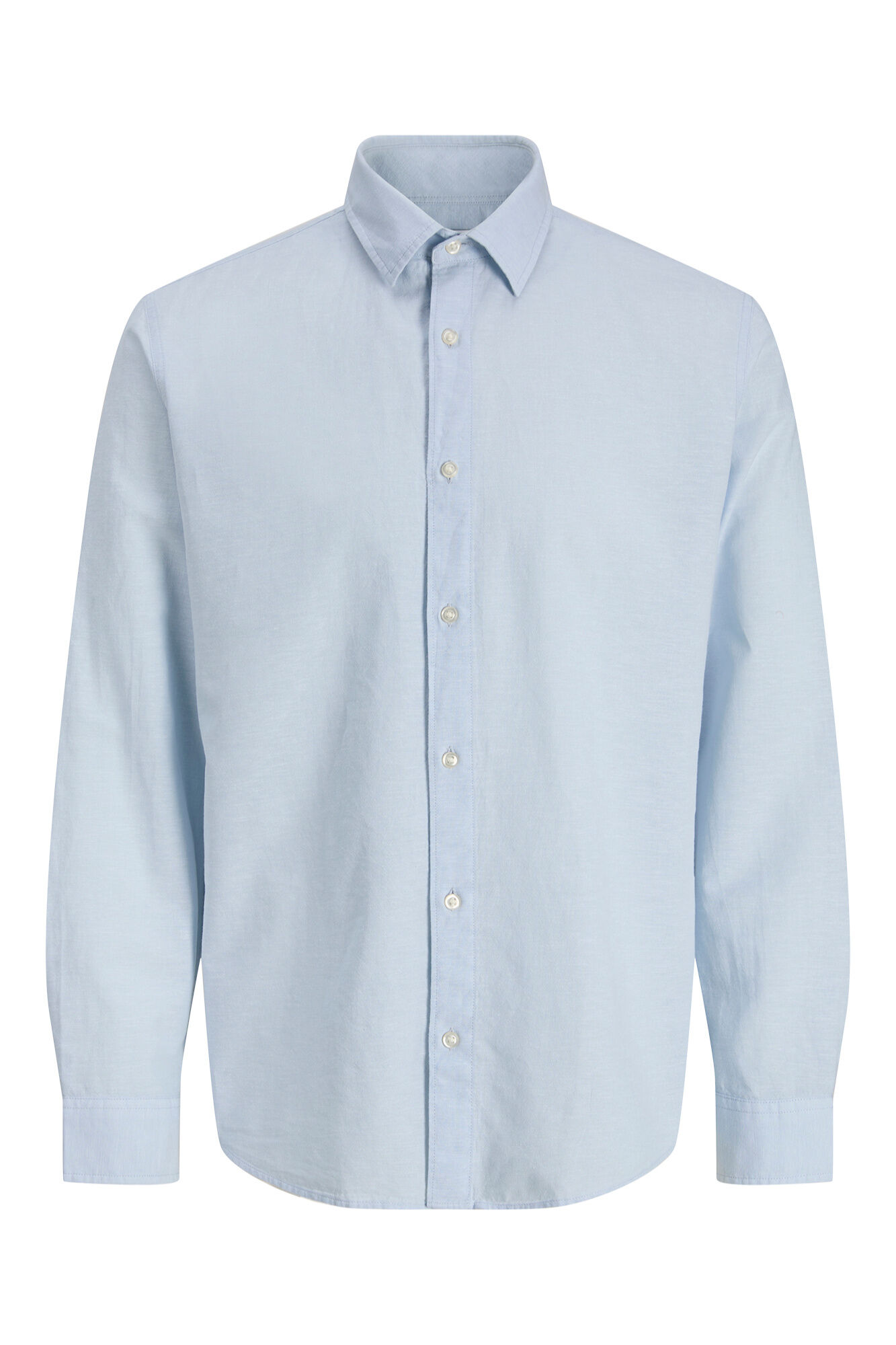 Jack & Jones PLUS Camisa de linho de manga comprida