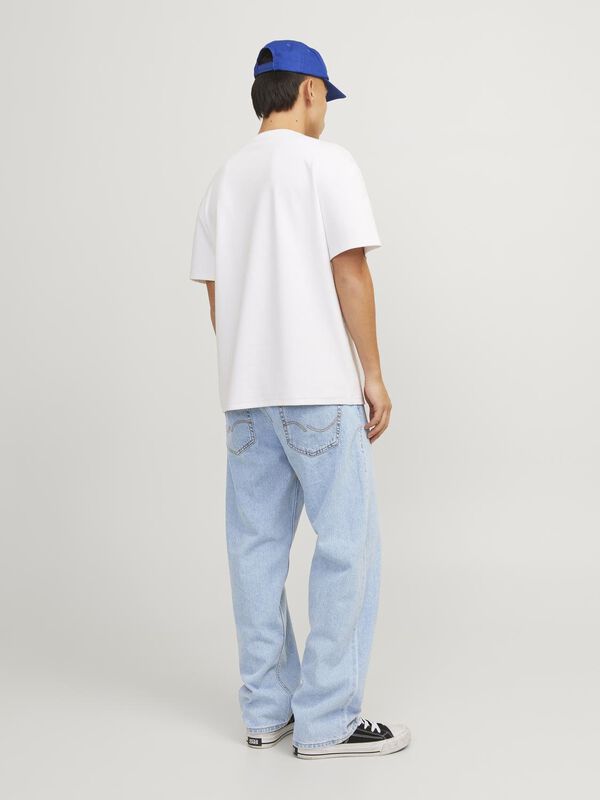 Springfield Jeans baggy fit azul medio