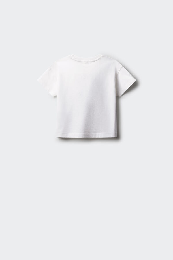 Springfield Kids Camiseta da menina cereja branco