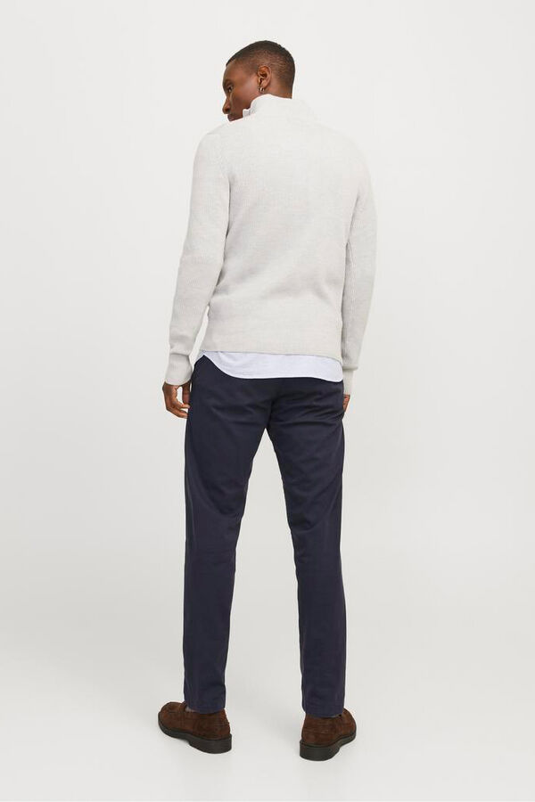 Jack & Jones Pantal&oacute;n chino de corte relajado azul