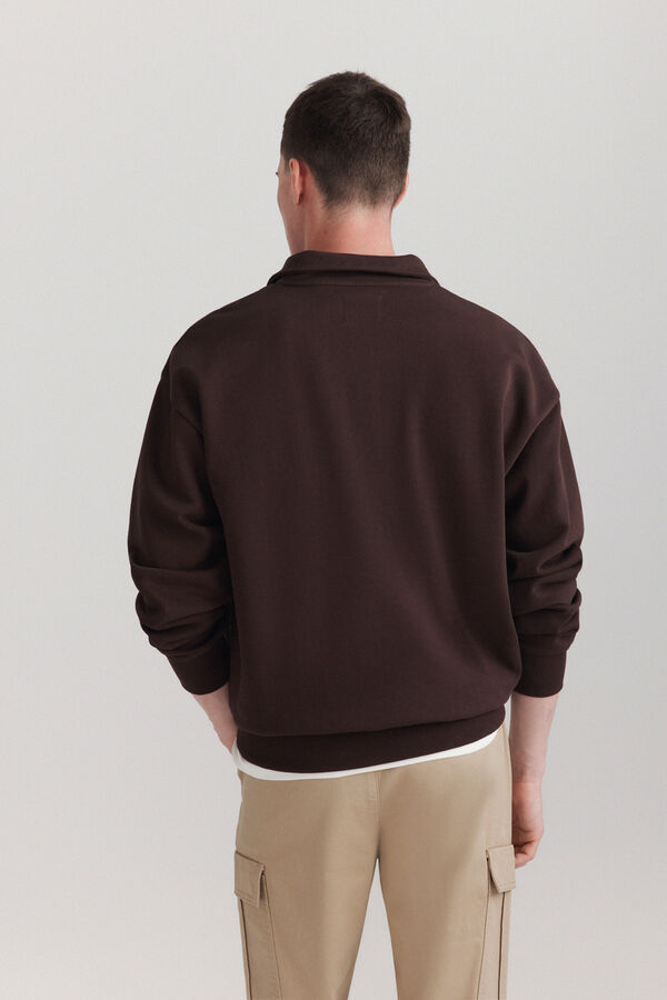 Springfield Sweatshirt gola camionista cru