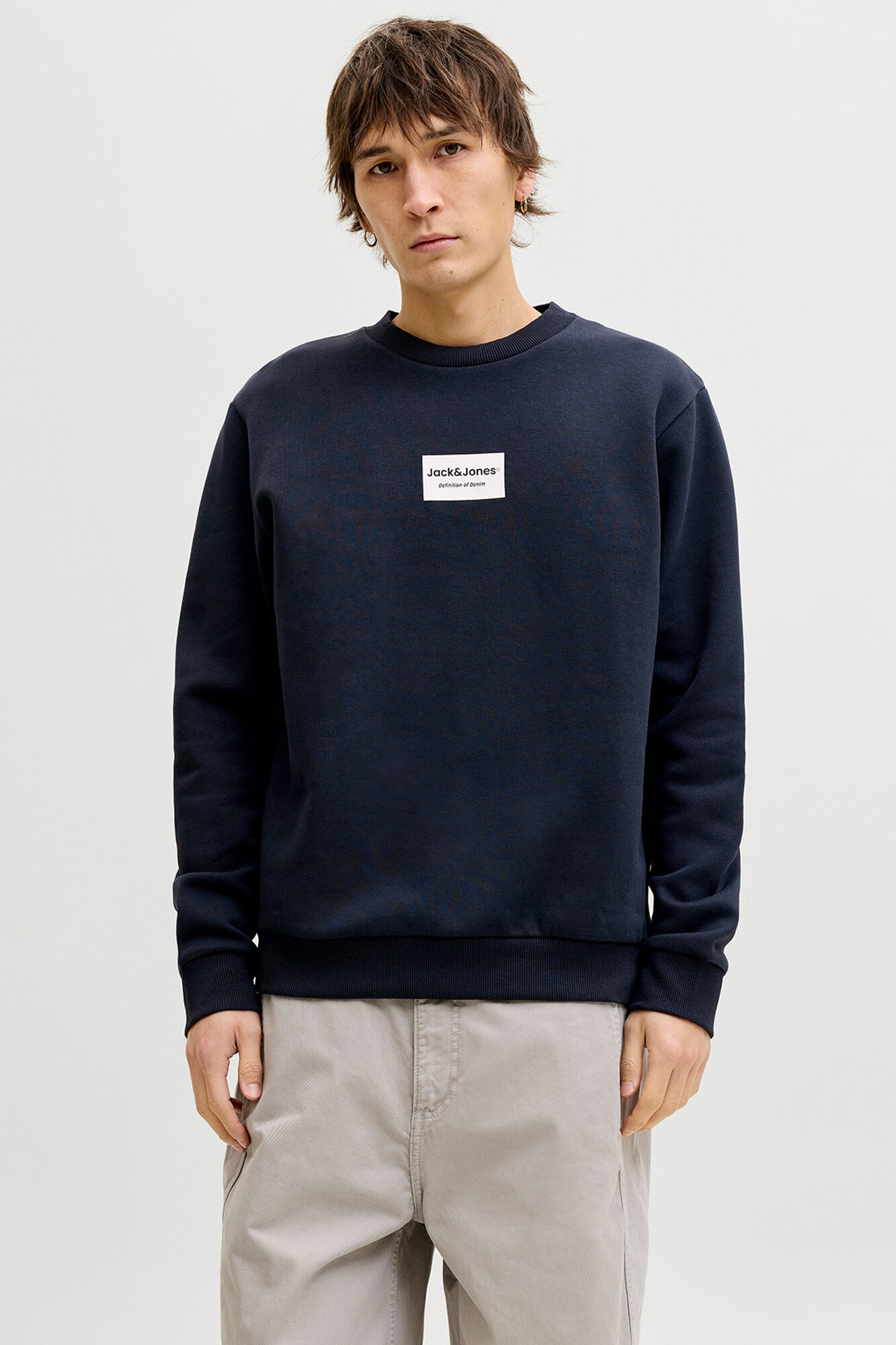 Jack & Jones Sweatshirt gola redonda em felpa