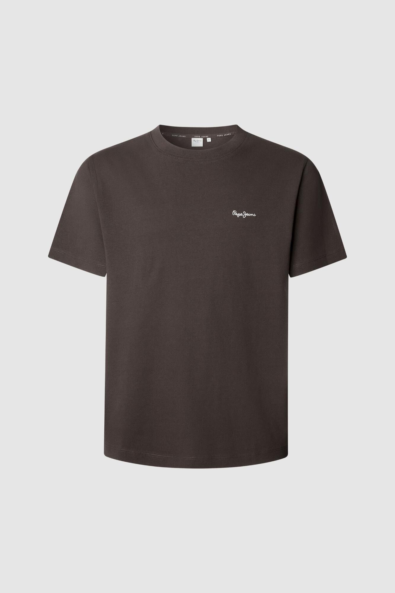 Pepe Jeans Camiseta Regular Fit com Logotipo Bordado