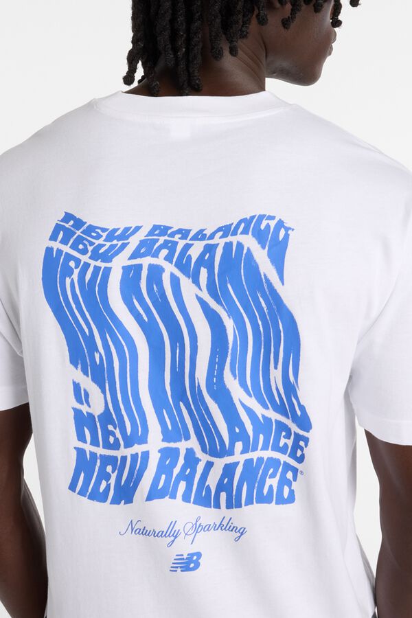 New Balance T-shirt de manga curta estampado
