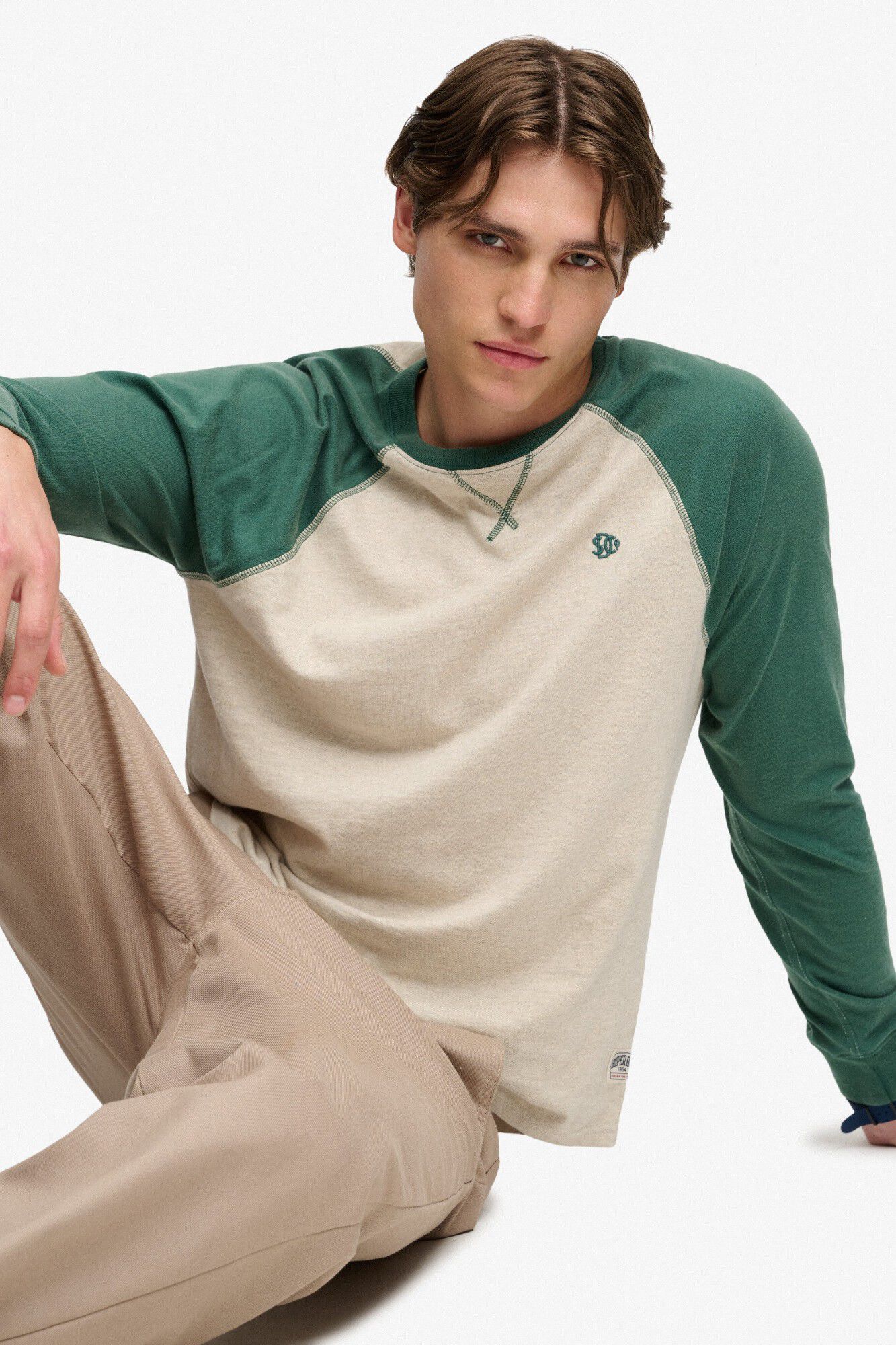 Superdry T-shirt de basebol