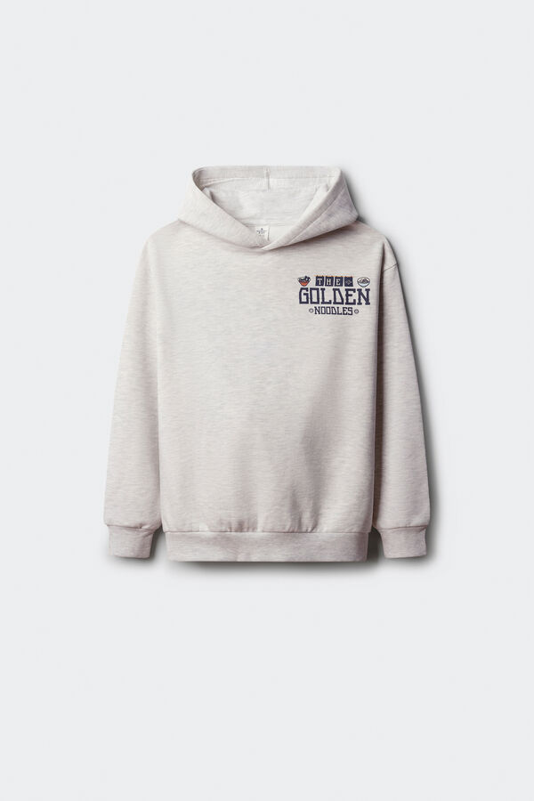 Springfield Kids Sweatshirt infantil com capuz estampado