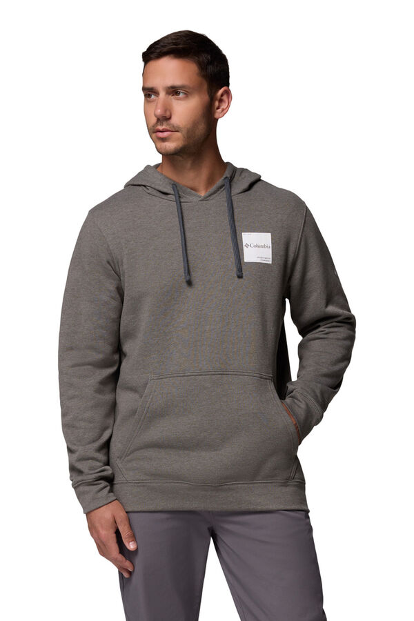 Columbia Sudadera estampada con capucha Columbia Trek™ para hombre gris
