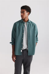 Springfield Camisa oxford leve verde