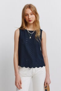 Springfield Camiseta tirantes crochet