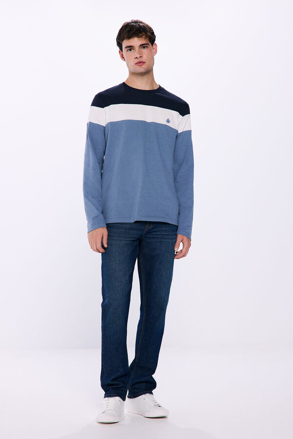 Springfield Cut long sleeve t-shirt blue