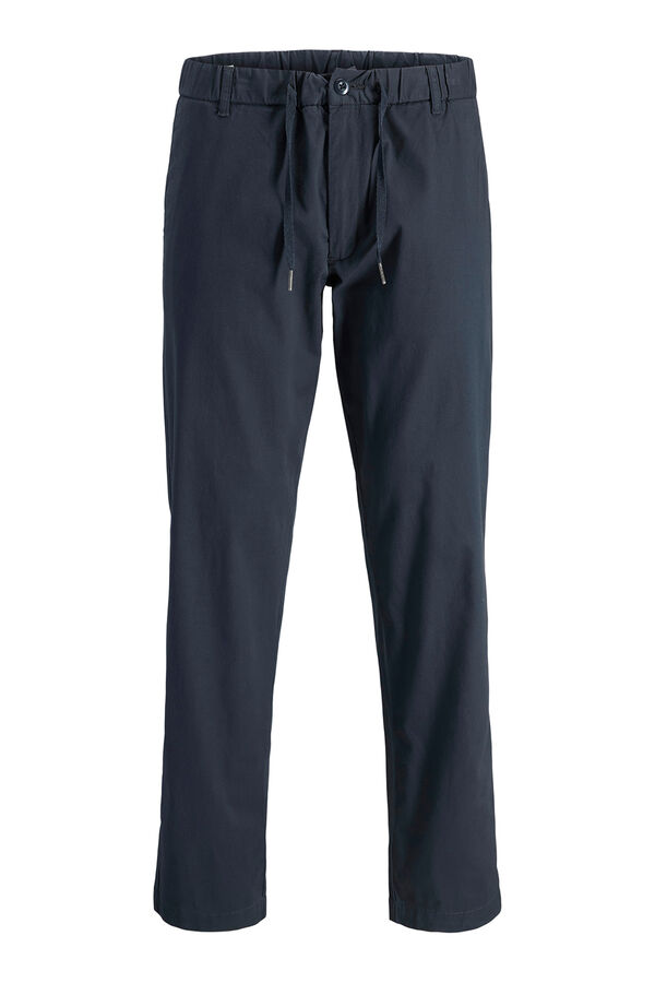 Jack & Jones Calças estilo chino azul
