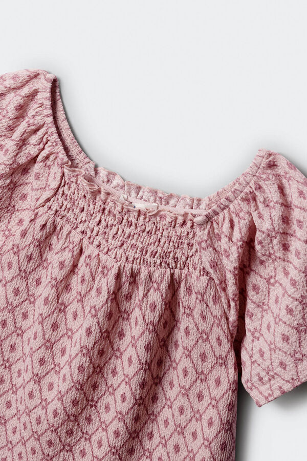 Springfield Kids Blusa ikat para menina rosa