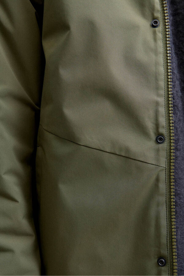 Jack & Jones Casaco impermeável verde