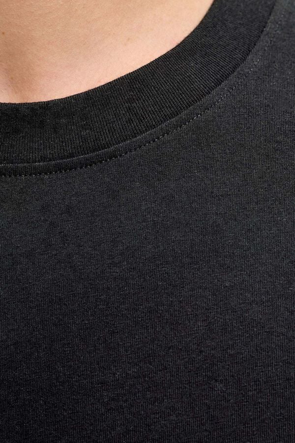 Jack & Jones T-shirt manga curta logo preto