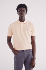 Springfield Polo piqué básico regular fit borgonha