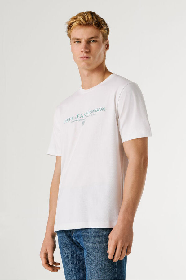 Pepe Jeans T-shirt manga curta branco