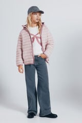 Springfield Kids Casaco acolchoado para menina rosa