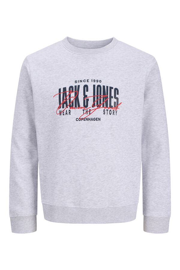Jack & Jones Sweatshirt regular estampada branco