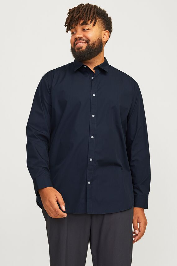 Camisa de popelín manga larga
