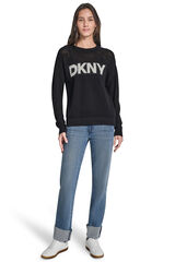 DKNY Camisola crochet preto