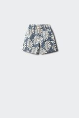 Springfield Kids Bermudas de palmeiras para menino azul