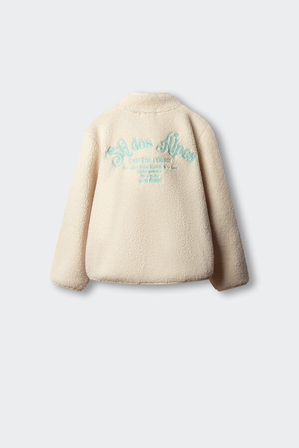 Springfield Kids Girl's faux shearling apr&egrave;s-ski beige
