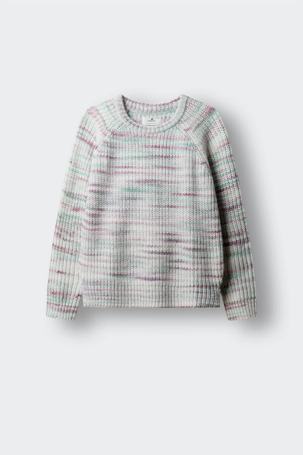 Springfield Kids Camisola de lurex para menina verde