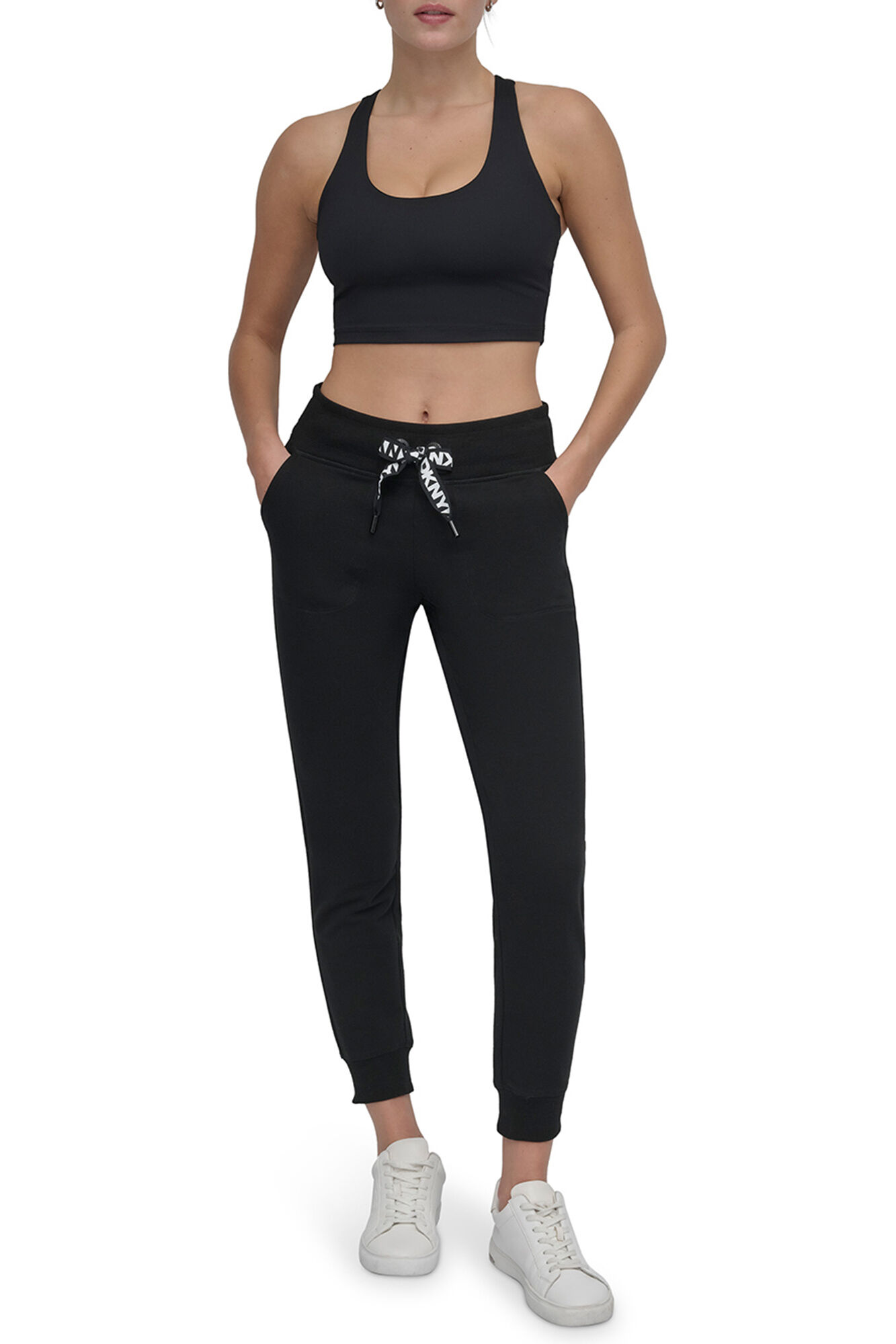 DKNY Cal&ccedil;a jogger b&aacute;sica DKNY