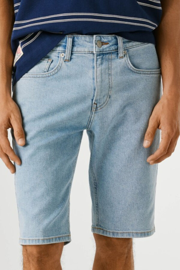 Pepe Jeans Pantal&oacute;n corto recto azul