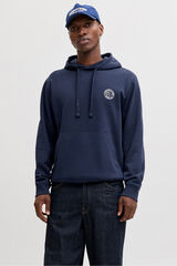Jack & Jones Sweatshirt capuz azul
