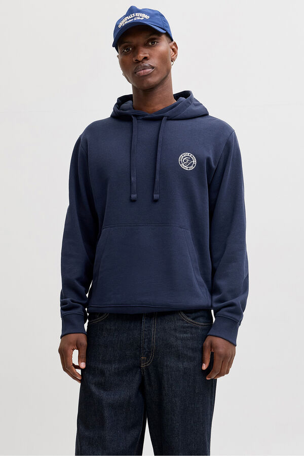 Jack & Jones Sweatshirt capuz azul