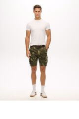 Superdry Bermudas militares básicas verde
