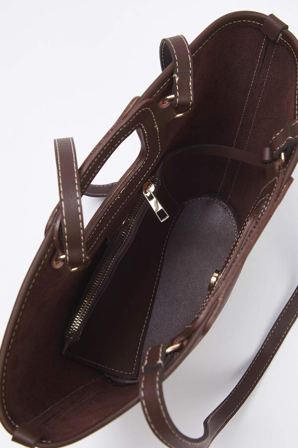 Trendyol Mala saco com tachas cru