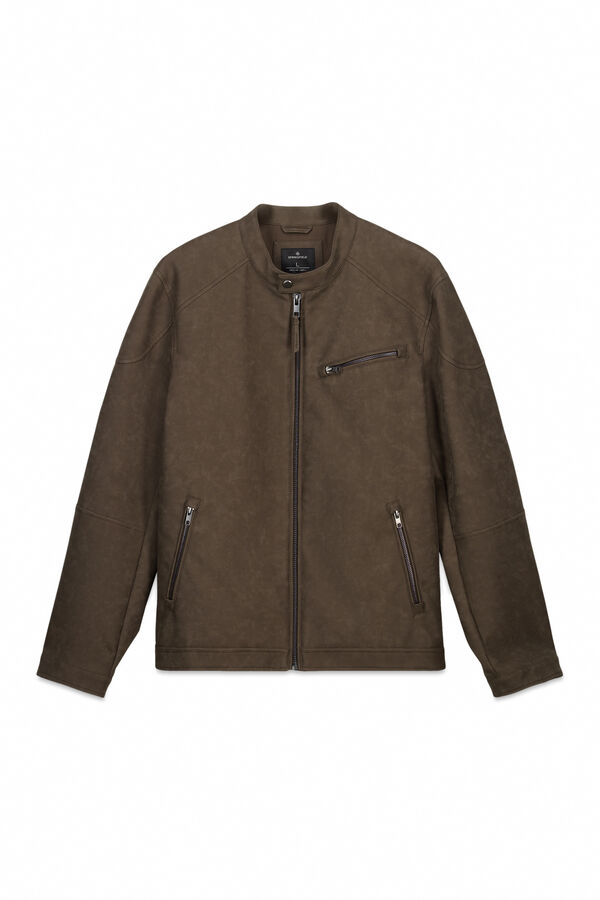 Springfield Blus&atilde;o efeito pele cru