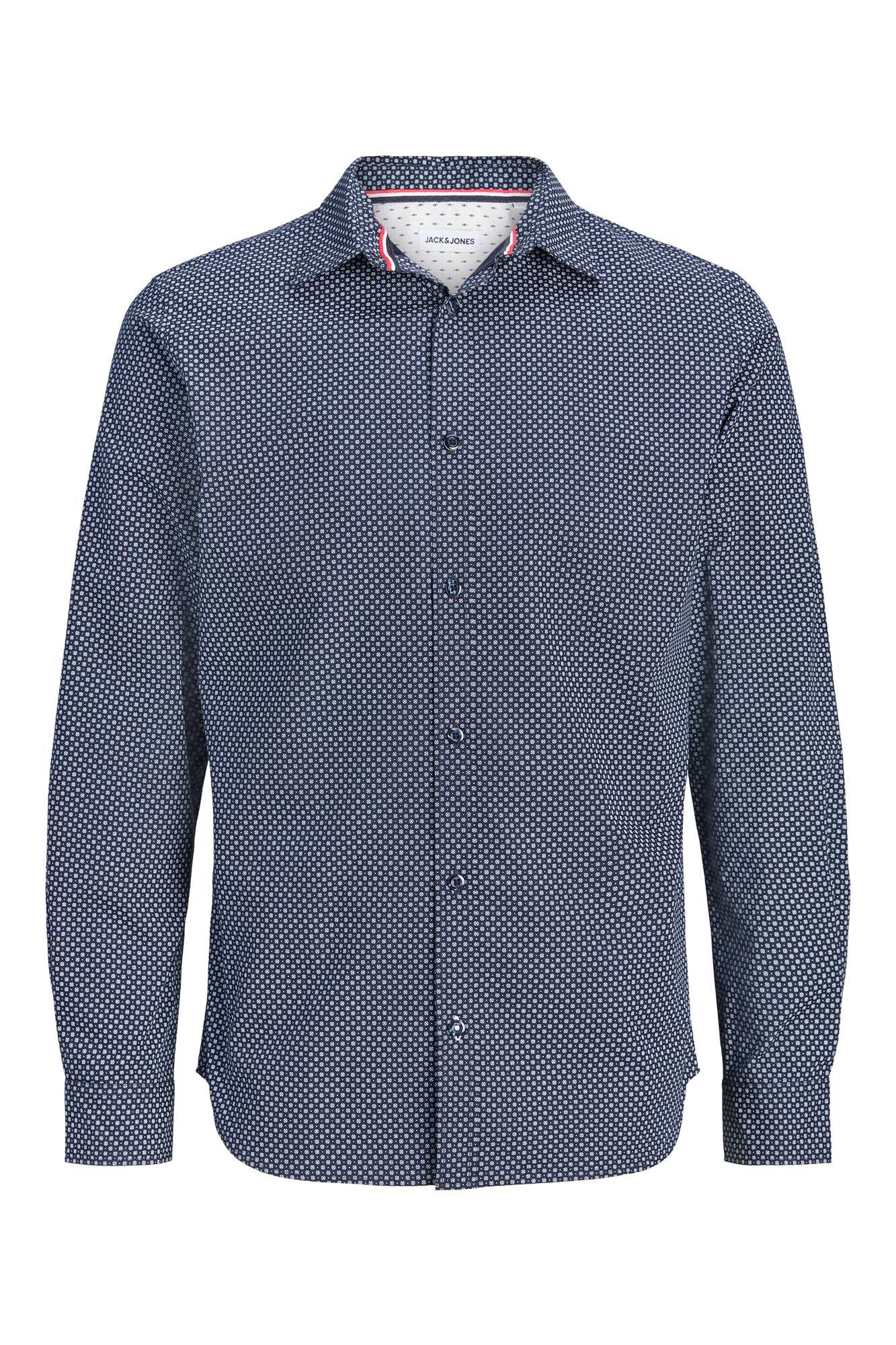Jack & Jones Camisa slim em algod&atilde;o