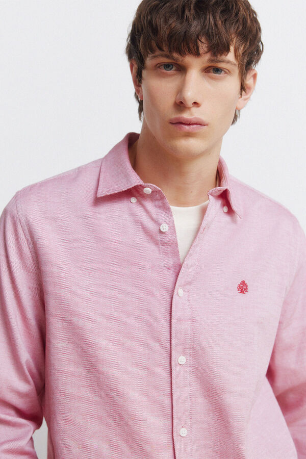 Springfield Camisa estruturada vermelho