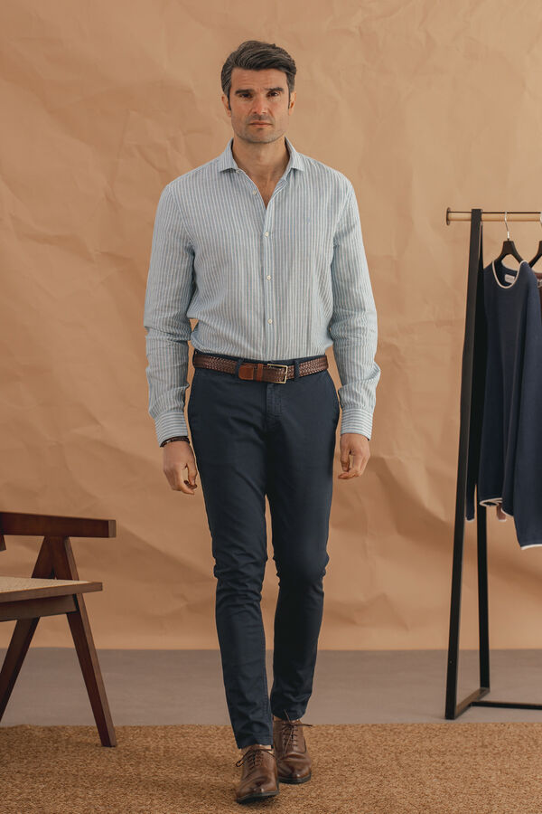 Celopman Skinny Chino  blue