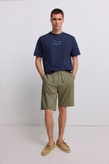 Springfield Bermuda leve relaxed fit bege