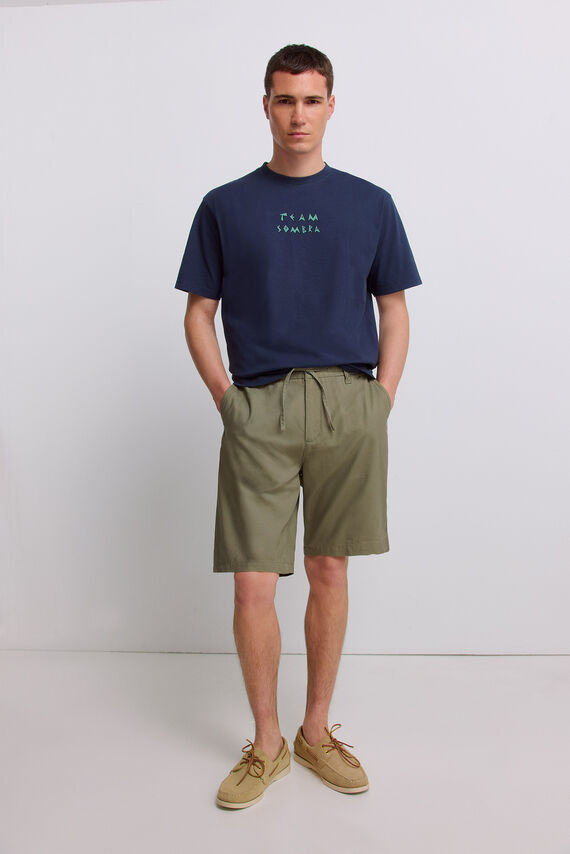 Bermuda ligera relaxed fit