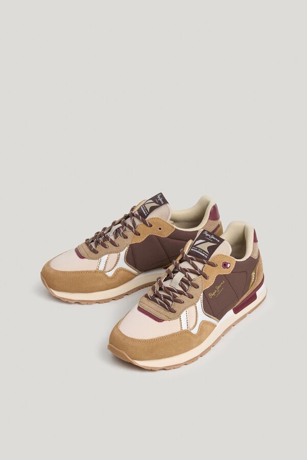 Pepe Jeans Sapatilhas de running retro castanho