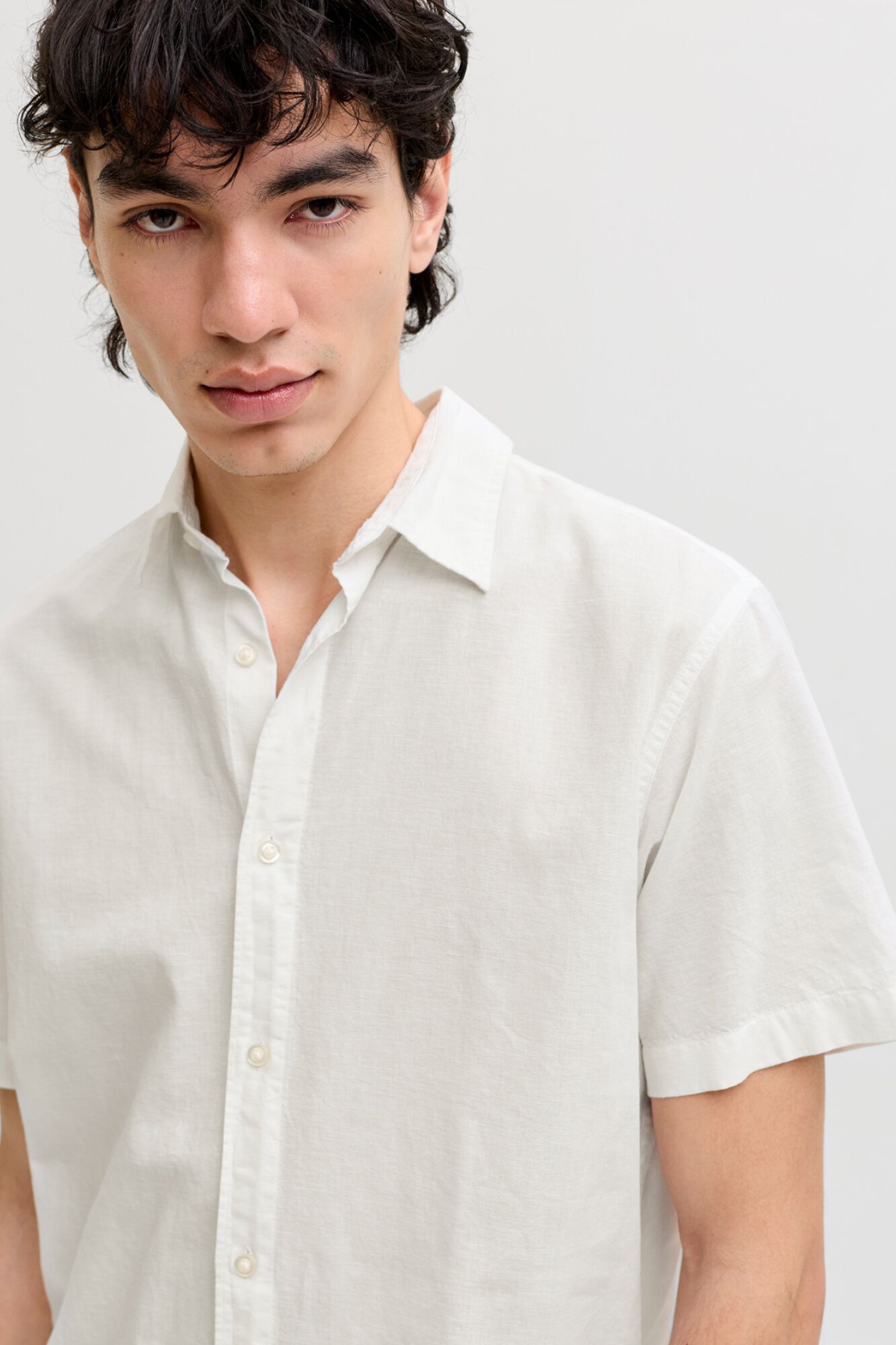 Jack & Jones Camisa regular fit em linho