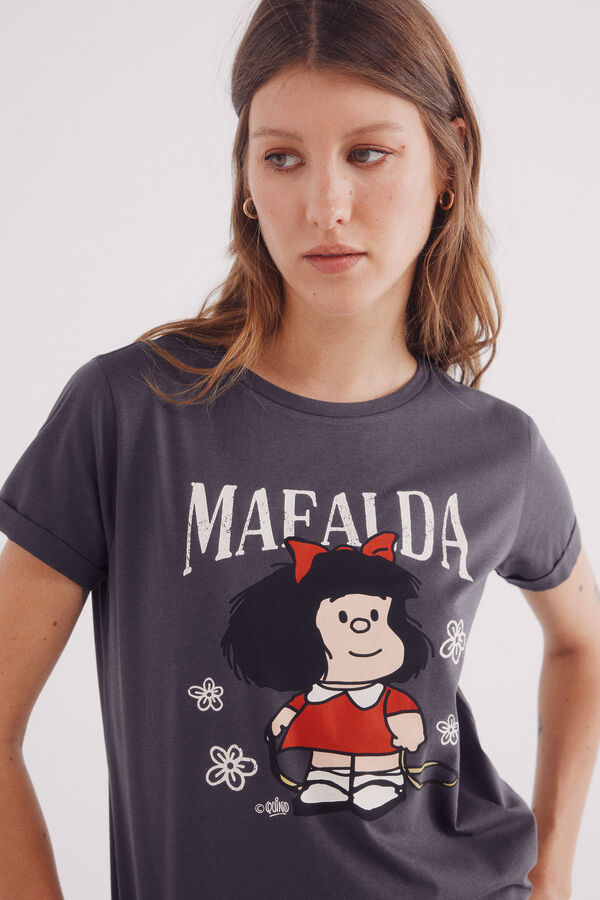 Springfield "Mafalda" T-shirt grey