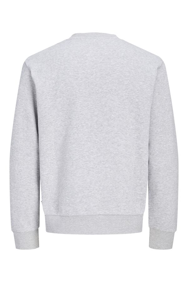 Jack & Jones Sweatshirt relaxed estampada cinzento